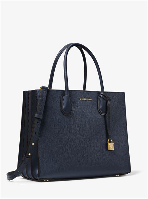 michael kors mercer large leather satchel|Michael Kors mercer gallery tote.